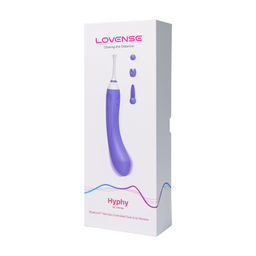 Lovense Hyphy - Afstandsbediening Dubbelzijdige Vibrator met Accessoires - Paars (6972677430050)