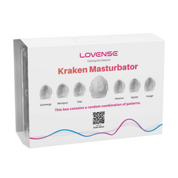 Lovense Kraken - 6 Pack - Zachte Rekbare Ei Masturbator - Wit (6972677430128)