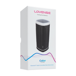 Lovense Calor - Bluetooth Afstandsbediening Pocket Pussy - Zwart (728360599834)
