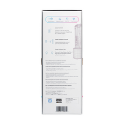 Lovense Max 2 - Bluetooth App-gestuurde Mannenmasturbator - Wit (728360599612)