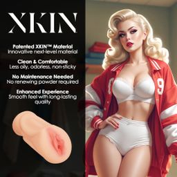 Xkin by shots Pinup Dolls - Varsity Vixen Lexi Lockerload - TPE Grote Masturbator - 307g - Vlees (8714273028853)