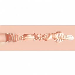 Xkin by shots Raw - Slitline - TPE Grote Masturbator - 415g - Vlees (8714273028969)