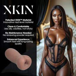 Xkin by shots Secret Affairs - Mistress Eternal Asha - TPE Medium Masturbator - 278g - Bruin (8714273028815)