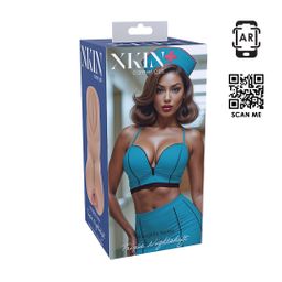 Xkin by shots Carreer Girls - Ondeugende Verpleegster Trixie Nachtdienst - TPE Kleine Masturbator - 130g - Tan (8714273028662)
