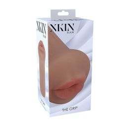 Xkin by shots Raw - The Grip - TPE Kleine Masturbator - 137g - Tan (8714273028723)