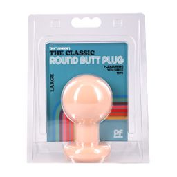 Doc johnson The Classic - Round Butt Plug - Large - Cream (782421003098)