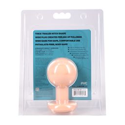 Doc johnson The Classic - Round Butt Plug - Medium - Cream (782421003074)