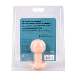 Doc johnson The Classic - Round Butt Plug - Small - Cream (782421003050)