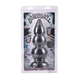Doc johnson Triple Payload - Butt Plug - Gun Metal (782421106225)