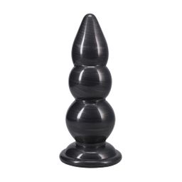 Doc johnson Triple Payload - Butt Plug - Gun Metal (782421106225)