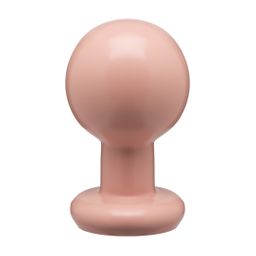 Doc johnson The Classic - Round Butt Plug - 3 Piece Set - Cream (782421105594)
