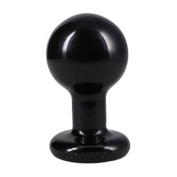 Doc johnson The Classic - Round Butt Plug - 3 Piece Set - Black (782421105600)