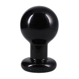 Doc johnson The Classic - Round Butt Plug - 3 Piece Set - Black (782421105600)