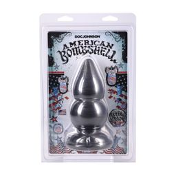 Doc johnson Double Payload - Butt Plug - Gun Metal (782421106218)
