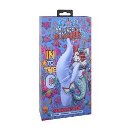 Doc johnson Into The C - Seahorse Siren - Warming Waved Rabbit Vibrator - Maui Blue (782421101992)
