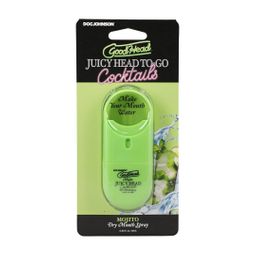 Doc johnson Juicy Head - Cocktails - Dry Mouth Spray To-Go - Mojito - 0.3 fl oz / 9 ml (782421098797)