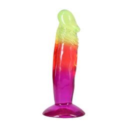 Doc johnson Classic Dong - 6.5 / 16,5 cm - Rainbow (782421106249)