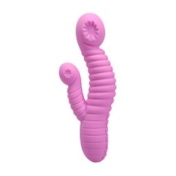 Doc johnson Into The C - Seapuss - Warming Rippled Rabbit Vibrator - Purple (782421101978)