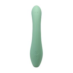 Doc johnson Into The C - Kakui Me - Warming Beaded Rabbit Vibrator - Kelp Green (782421101985)