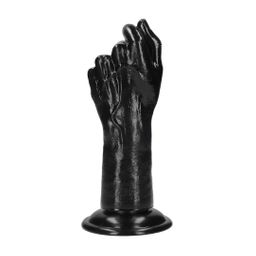 Ouch! by shots Fist of Pleasure - Fist Dildo - 21 cm - Black (8714273017369)