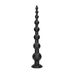 Ouch! by shots Dominant Drill - Anal Plug - 55,5 cm - Black (8714273017413)