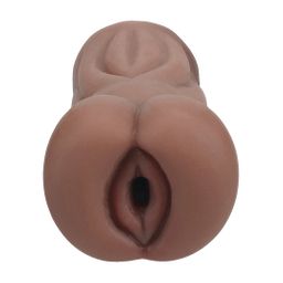 Xkin by shots Carreer Girls - Naughty Nurse Riley Rearview - TPE Small Masturbator - 130g - Brown (8714273028648)