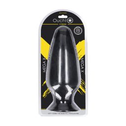 Ouch! by shots Mega X - Anal Plug - 29 cm - Black (8714273017482)