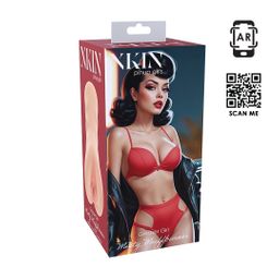 Xkin by shots Pinup Dolls - Greaser Girl Misty Muffburner - TPE Medium Masturbator - 204g - Vlees (8714273028754)