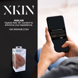 Xkin by shots Raw - Velvet Vice - TPE Grote Masturbator - 335g - Bruin (8714273028891)