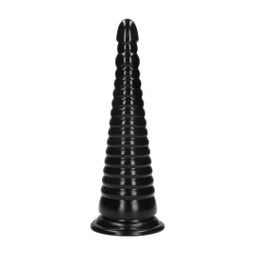 Ouch! by shots Twisted Vortex - Anal Plug - 30 cm - Black (8714273017420)