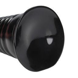 Ouch! by shots Twisted Vortex - Anal Plug - 30 cm - Black (8714273017420)