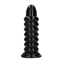 Ouch! by shots Spiral Force - Anal Plug - 23,5 cm - Black (8714273017468)