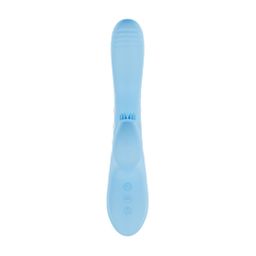 Vive by shots Andria - G-Spot Vibrerende en Tik Clit Stimulator met LED - Blauw (8714273030047)