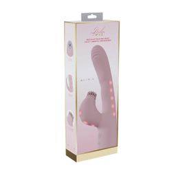 Vive by shots Andria - G-Spot Vibrerende en Tik Clit Stimulator met LED - Roze (8714273030061)