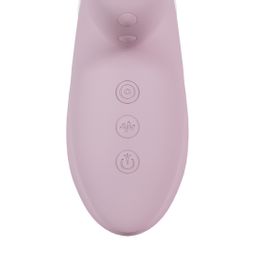 Vive by shots Andria - G-Spot Vibrerende en Tik Clit Stimulator met LED - Roze (8714273030061)