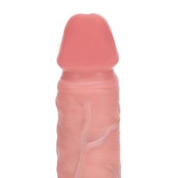Realrock by shots Dual Density Silicone Realistic Vibrating Thrusting Dildo with Balls - 8 / 20,3 cm - Flesh (8714273029591)