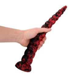 Ouch! by shots Infernal Tentacle Demon - Anal Snake - 14.8 / 37,5 cm - Red/Black (8714273024442)