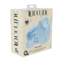 Loveline by shots Dreamsicle - Compact AirTap Vibrator met Twee Hoofdaccessoires - Blauw (8714273059666)