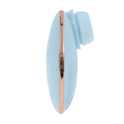 Loveline by shots Dreamsicle - Compact AirTap Vibrator met Twee Hoofdaccessoires - Blauw (8714273059666)