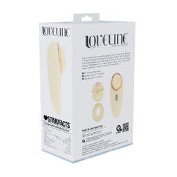 Loveline by shots Aurie - AirTap Vibrator met Twee Hoofdaccessoires - Geel (8714273059741)