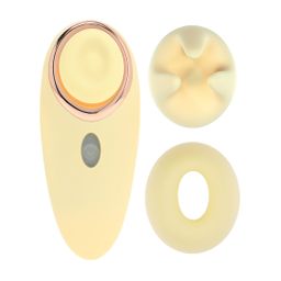 Loveline by shots Aurie - AirTap Vibrator met Twee Hoofdaccessoires - Geel (8714273059741)