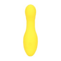 Loveline by shots Mini Gebogen Tip Vibrator - Flirty Banana (8714273024725)