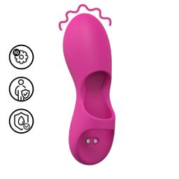 Loveline by shots Mini Vinger Vibrator - Roze (8714273021427)