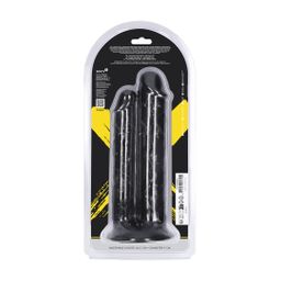Ouch! by shots Double Titan - Realistic Double Dildo - 24,5 cm - Black (8714273017499)