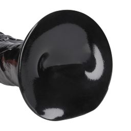 Ouch! by shots Double Titan - Realistic Double Dildo - 24,5 cm - Black (8714273017499)