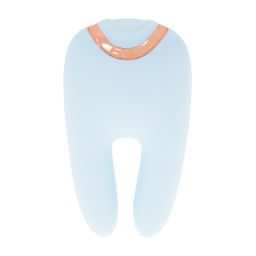 Loveline by shots Bonnie - Dubbelzijdige Tapping Vibrator - Blauw (8714273059758)