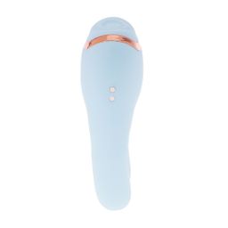 Loveline by shots Bonnie - Dubbelzijdige Tapping Vibrator - Blauw (8714273059758)