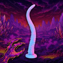 Ouch! by shots Tentacle Serpent - Anal Snake - 19.7 / 50 cm - Purple/Blue (8714273024435)