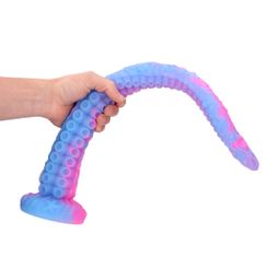 Ouch! by shots Tentacle Serpent - Anal Snake - 19.7 / 50 cm - Purple/Blue (8714273024435)