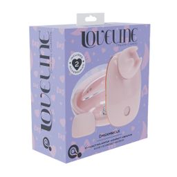 Loveline by shots Dreamsicle - Compact AirTap Vibrator met Twee Hoofdaccessoires - Roze (8714273059673)
